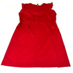 Vineyard Vines Women’s Size 12 Red Flutter Sleeve Ponte Knit Shift Dress #3675